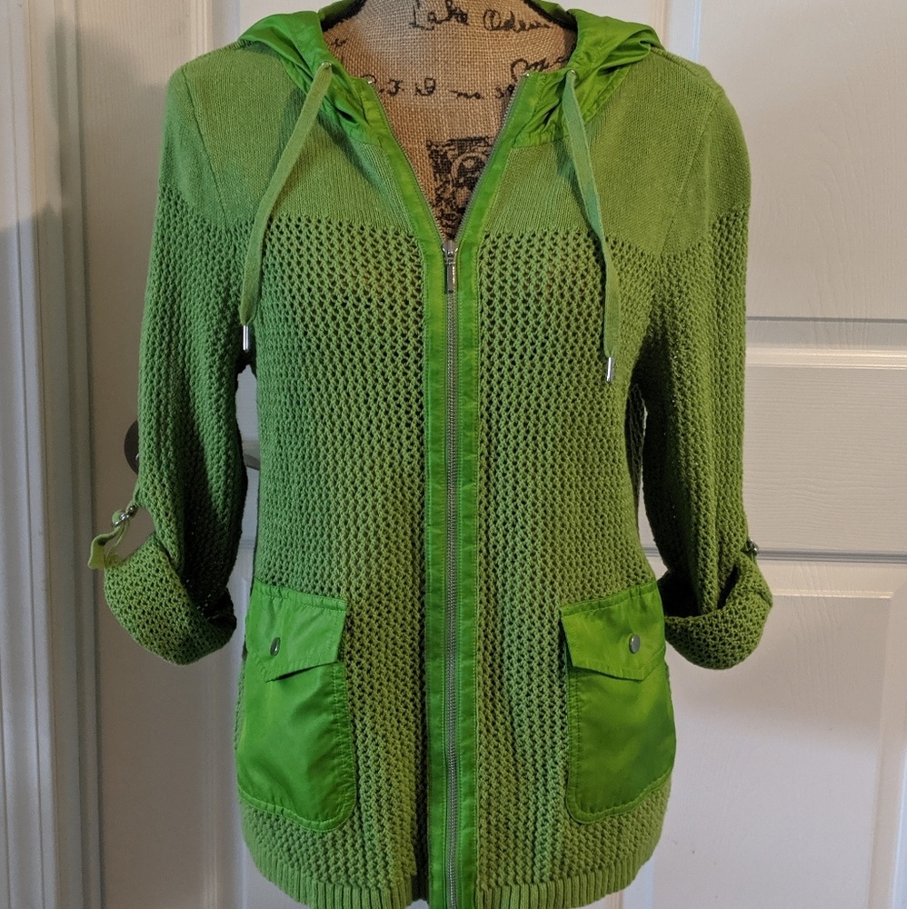 Chico's Zynergy Top Jacket Sweatshirt